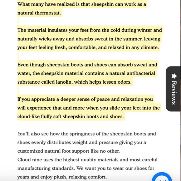 Snow boot, SHEEPSKIN WATERPROOF LEATHER WOOL Fur Lined Shearling Winter boot, 7 - Picture 8 of 8